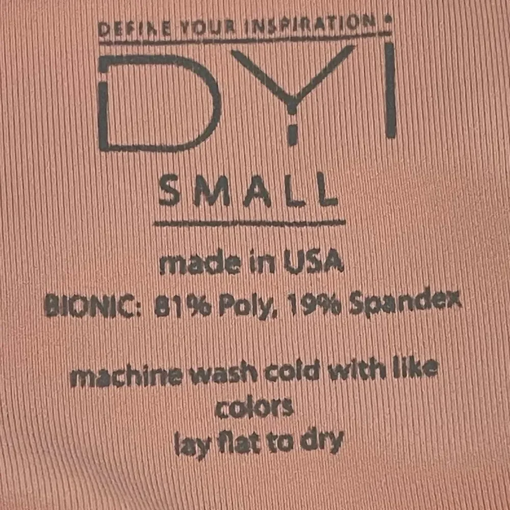 DYI Pink Athletic Leggings | S